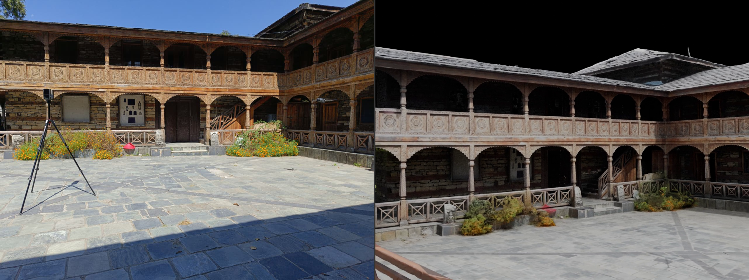 Nagar Castle Heritage Digitization Using 3D Laser Scanning